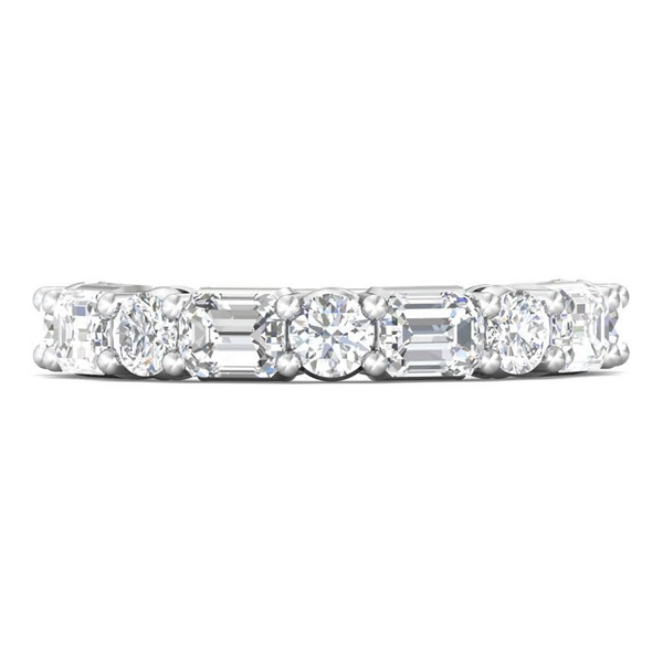 Martin Flyer Alternating Cut Diamond Ring