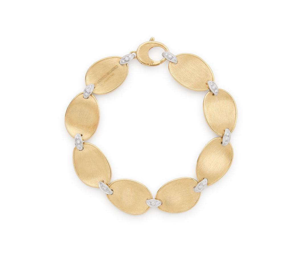 18KYW D.16CTS LUNARIA BRAC