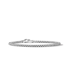Load image into Gallery viewer, Box Chain Bracelet in Sterling Silver
