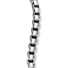 Load image into Gallery viewer, Box Chain Bracelet in Sterling Silver
