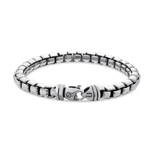 Load image into Gallery viewer, Box Chain Bracelet in Sterling Silver
