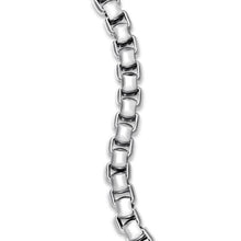 Load image into Gallery viewer, Box Chain Bracelet in Sterling Silver
