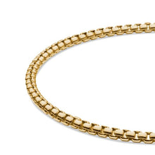 Load image into Gallery viewer, Box Chain Bracelet in 18K Yellow Gold, 2.7mm
