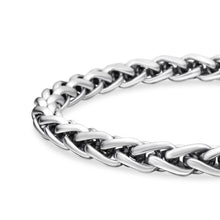 Load image into Gallery viewer, Wheat Chain Bracelet in Sterling Silver, 6mm
