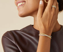 Load image into Gallery viewer, Marco Bicego 18K Yellow Gold Masai Diamond Tennis Bracelet
