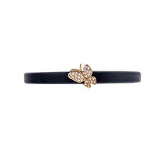 Load image into Gallery viewer, Royal Collection Diamond Butterfly Leather Bracelet
