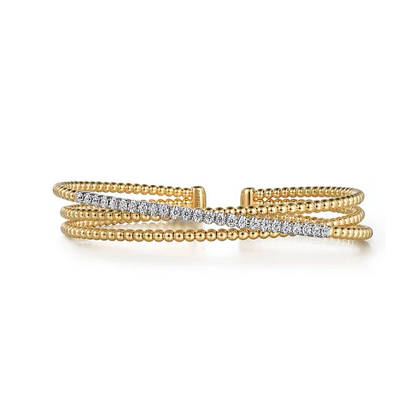 Gabriel Bujukan Diamond Criss Cross Bangle