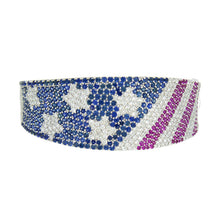 Load image into Gallery viewer, Royal Collection American Flag Cuff Bracelet
