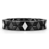Roberto Demeglio Black Ceramic & Diamond Bracelet