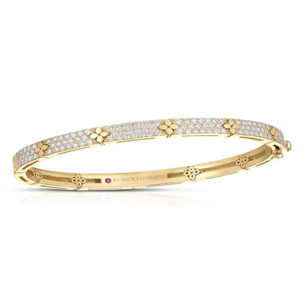 Roberto Coin Love In Verona Diamond Bangle