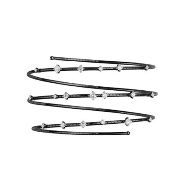 Mattia Cielo Diamond Coil Bracelet