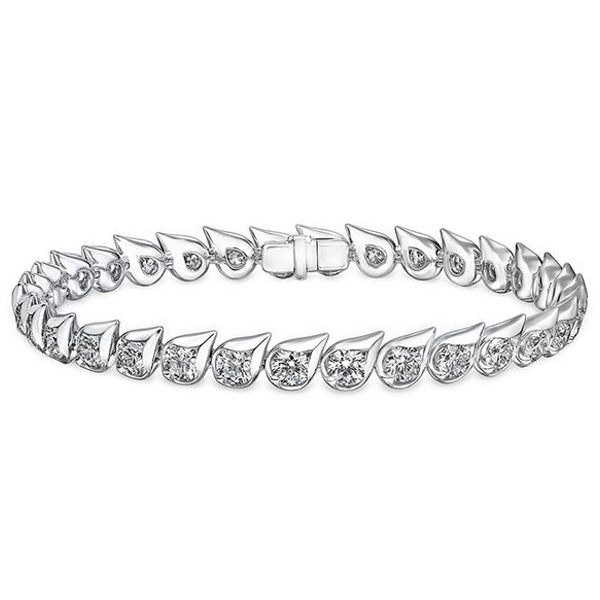 Hearts On Fire Lu Droplet Diamond Bracelet