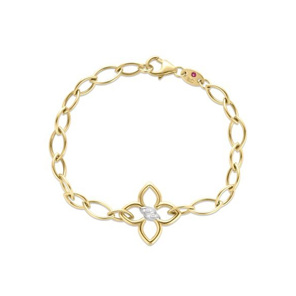 Roberto Coin Cialoma Diamond Flower Bracelet