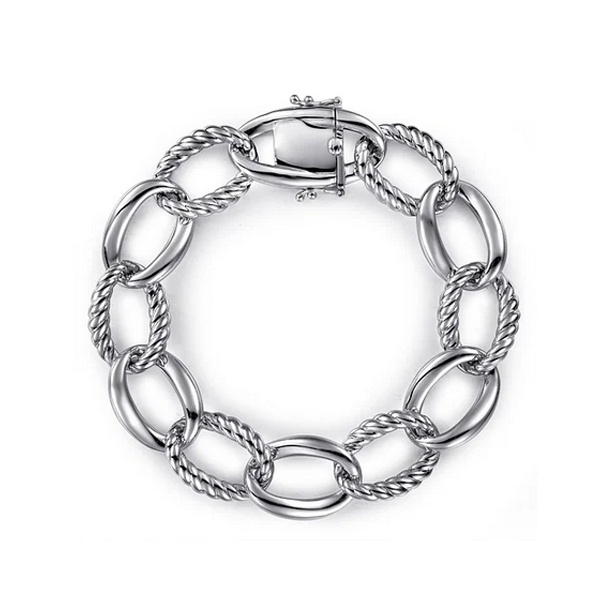 Gabriel Rope Link Chain Bracelet