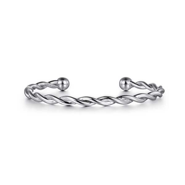 Gabriel Sterling Silver Twisted Cuff Bracelet