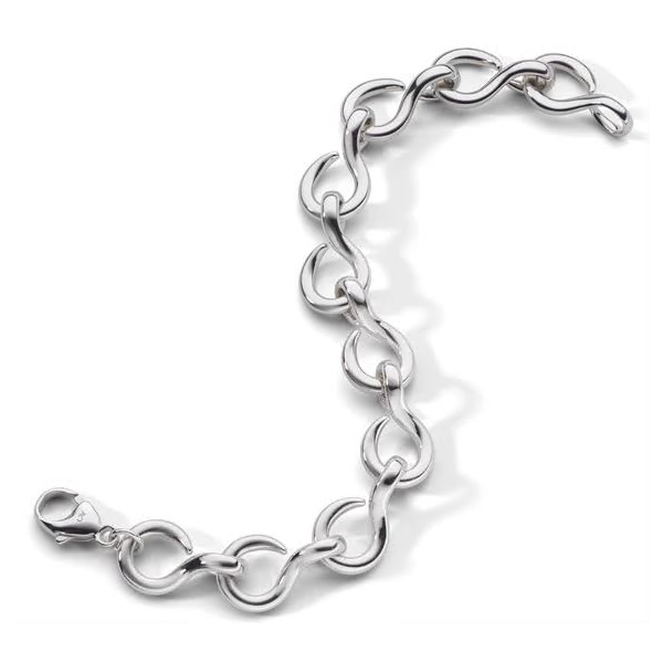 Monica Rich Kosann Large Twisted Infinity Bracelet