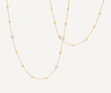 Load image into Gallery viewer, Marco Bicego 18K Yellow Gold Long Siviglia Diamond Necklace
