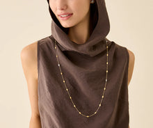 Load image into Gallery viewer, Marco Bicego 18K Yellow Gold Long Siviglia Diamond Necklace
