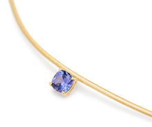 Load image into Gallery viewer, Marco Bicego 18K Yellow Gold Tanzanite Cushion Necklace
