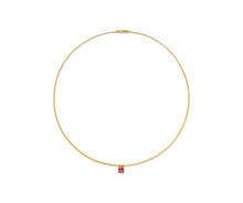 Load image into Gallery viewer, Marco Bicego 18K Yellow Gold Pink Tourmaline &amp; Tanzanite Necklace
