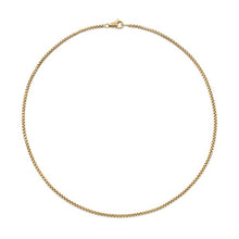Load image into Gallery viewer, Box Chain Necklace in 18K Yellow Gold, 2.7mm
