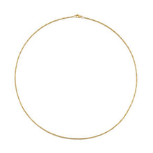 Load image into Gallery viewer, Box Chain Necklace in 18K Yellow Gold, 1.7mm
