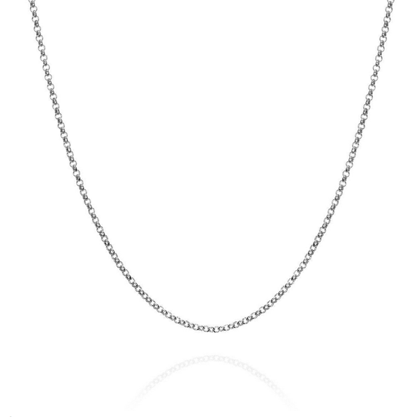 Jorge Revilla Rhodium Cable Necklace