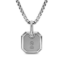 Load image into Gallery viewer, Octagonal Amulet in Sterling Silver, 15mm
