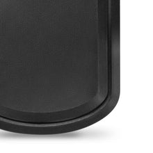 Load image into Gallery viewer, Sculpted Cable Tag in Black Titanium with Black Diamonds, 35mm
