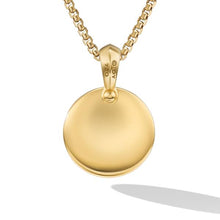 Load image into Gallery viewer, Petrvs Wolf Amulet in 18K Yellow Gold with Banded Agate, 30.6mm
