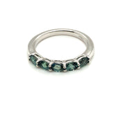 David Kord 14K White Gold Alexandrite 0.95CT Oval Cut Ring