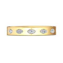 Load image into Gallery viewer, Martin Flyer 14K Yellow Gold 0.51 ct Diamond Wedding Band
