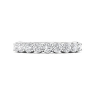 Martin Flyer 14K White Gold 1.07 ct Diamond Wedding Band