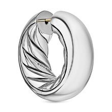 Load image into Gallery viewer, DY Mercer Hoop Earrings in Sterling Silver, 24.7mm
