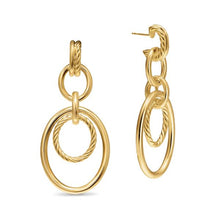 Load image into Gallery viewer, DY Mercer Mobile Drop Earrings in 18K Yellow Gold, 65.7mm
