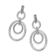 Load image into Gallery viewer, DY Mercer Mobile Drop Earrings in Sterling Silver, 65.7mm
