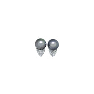 Vault Collection Diamond & Pearl Earrings