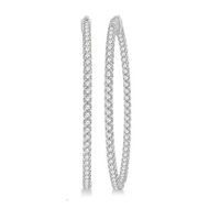 Royal Collection Round Inside Out Hoops