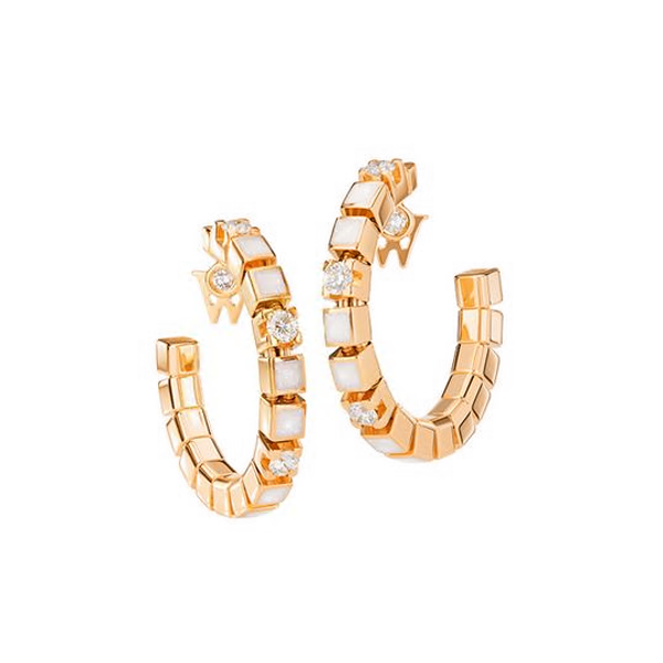Wellendorff My Delight Mother of Pearl & Diamond Earrings