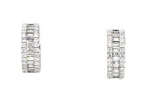 Load image into Gallery viewer, Royal Collection Diamond Huggie Earrings
