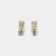 Royal Estate David Yurman Two-Row Diamond Earring