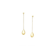 Vault Collection Gold Dangle Earrings