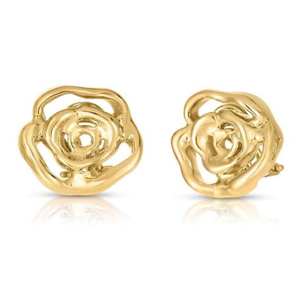 Roberto Coin Classic Oro Stud Earrings