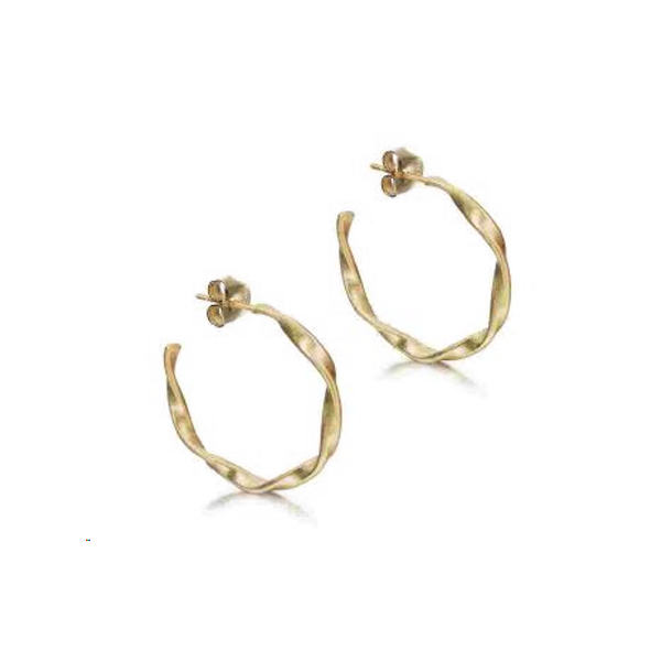 Jorge Revilla Twisted Hoop Earrings