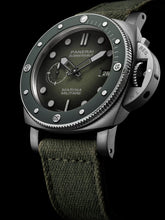 Load image into Gallery viewer, Panerai Submersible Marina Militare 44mm Steel Watch
