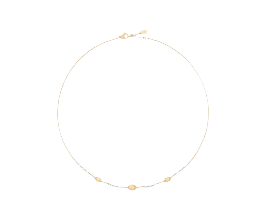 Marco Bicego Siviglia Beaded Diamond Necklace