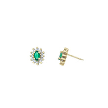 Load image into Gallery viewer, Royal Estate Emerald Earrings
