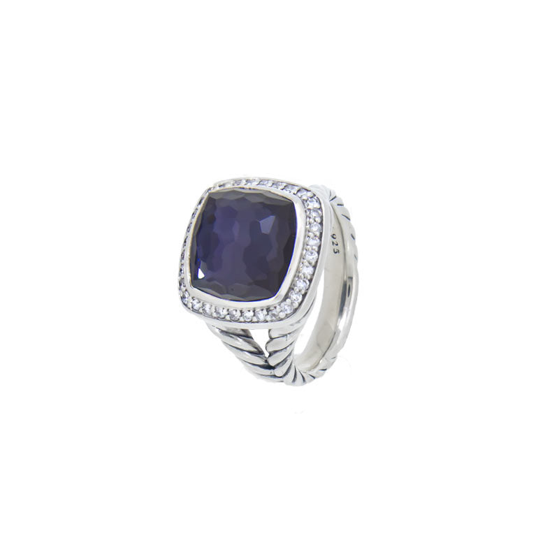 Royal Estate Black Orchid Ring