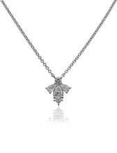Load image into Gallery viewer, Christopher Designs Love LUXE Crisscut® Diamond Bee Pendant
