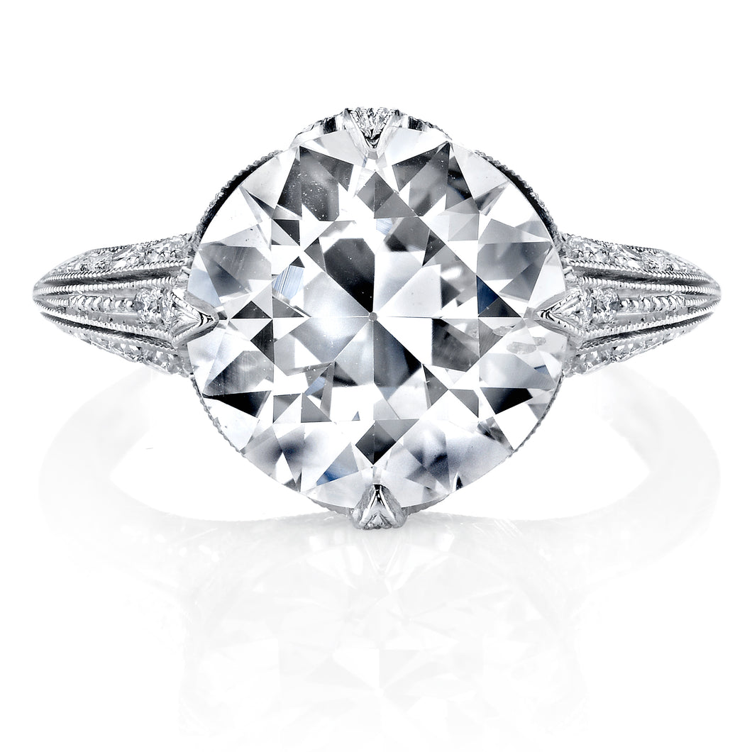 Royal Collection Platinum Masterpiece – 5.36CTTW, 4.45ct M/VVS2 Diamond Ring JSM291_194646